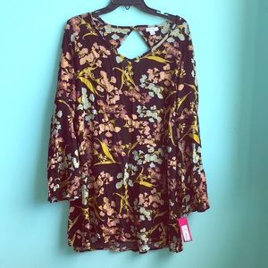 Flowery cute dress